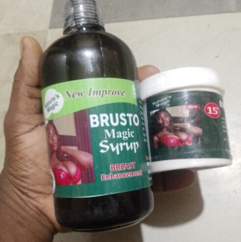 Brusto Magic Syrup+Cream for Breast Enlargement and Firming