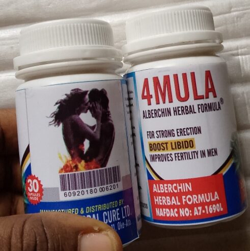 Alberchin 4mula Capsule for Men Sexuall Enhancement