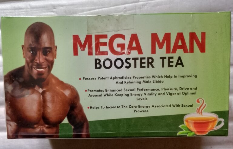 MegaMan Booster Capsule+Tea for Men Sexuall Enhancement