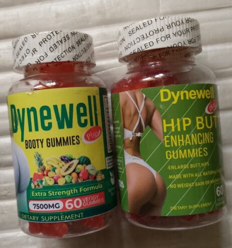 Dynewell Plus Hip Butt Enhancement and Enlargement Gummies