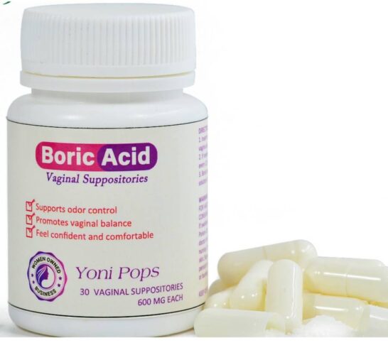 Boric Acid Vaginal Suppository Yoni Pops-30plills