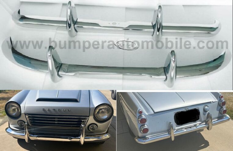 Datsun Roadster Fairlady bumpers with over rider (1962-1970)