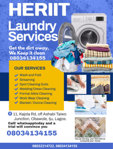 Laundry And Dry Cleaning Services
