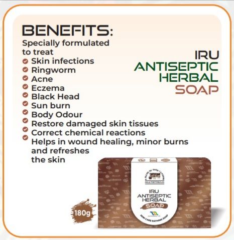 IRU ANTISEPTIC HEARBAL SOAP