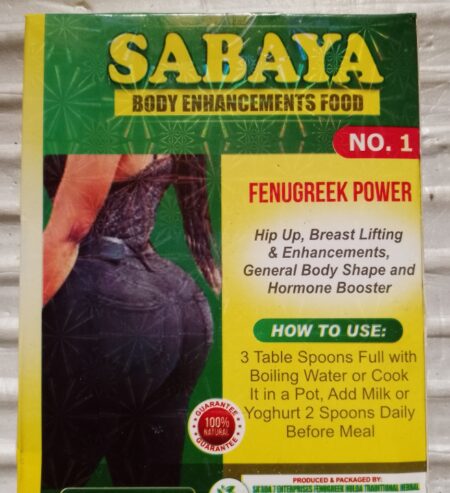 Sabaya Fenugreek Body Enhancement Powder for Breast Butt Enlargement