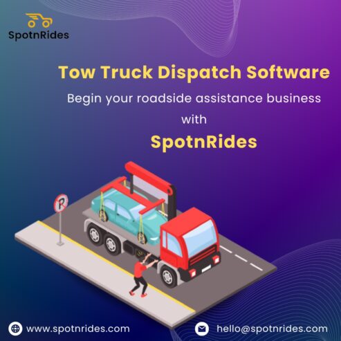 Empower Your Towing operations with SpotnRides’ On-Demand Dispatch Software