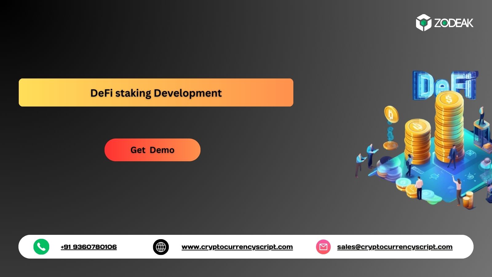 DeFi staking development company