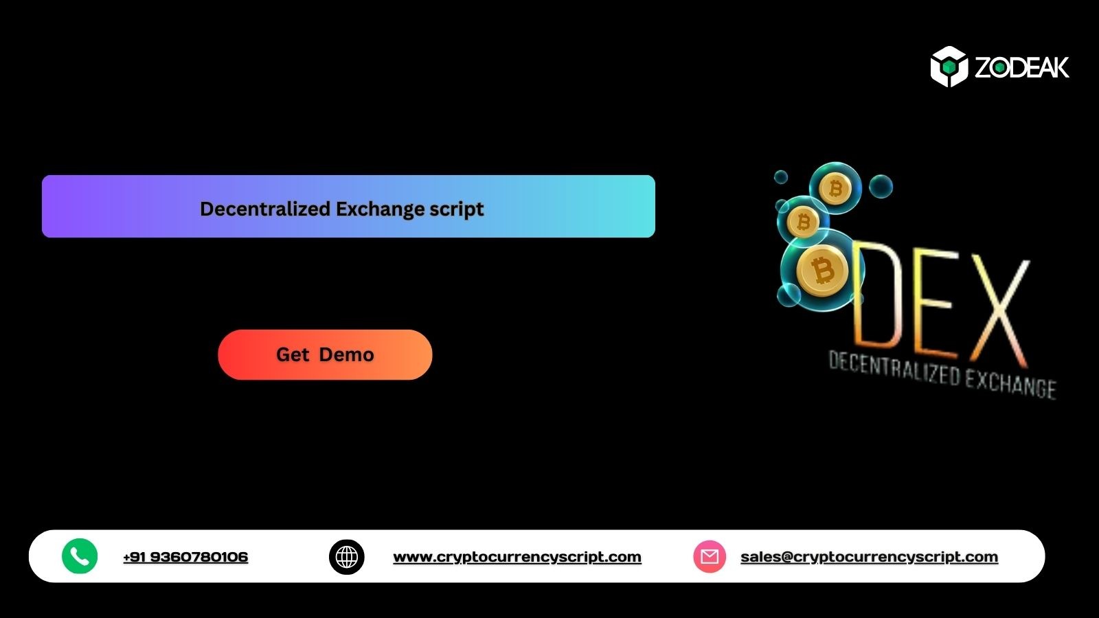 Decentralized exchange script