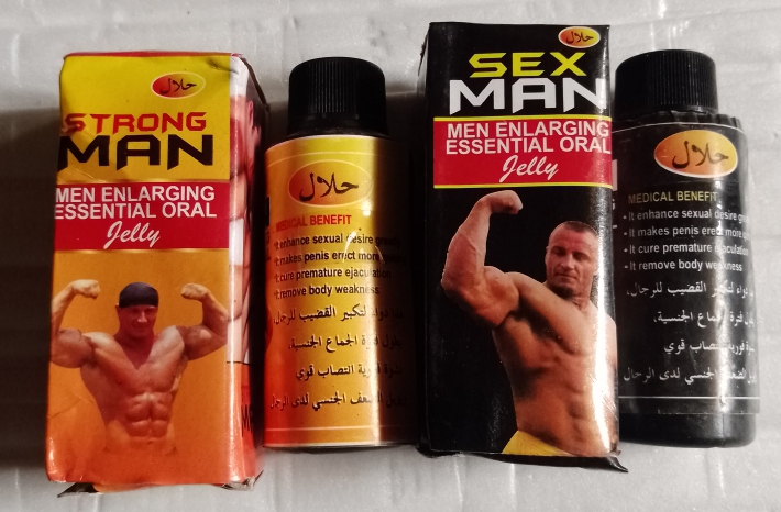 12 Bottles Strong Man/Sex Men Enlarging Oral Jelly
