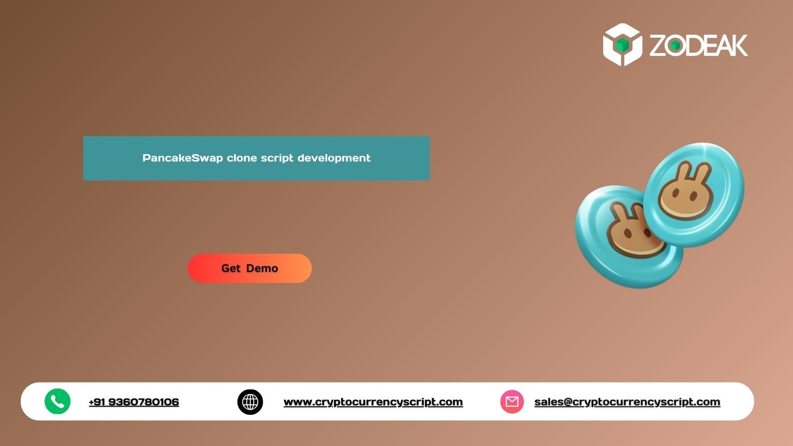 PancakeSwap clone script development