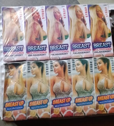 Breast Up Enlargement Multivitamin Syrup-2 Bottles