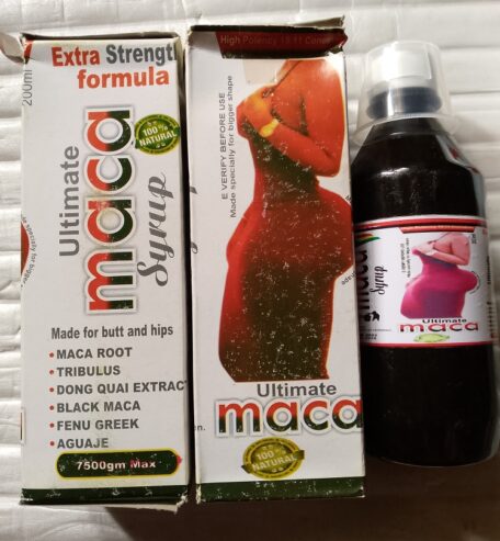 Ultimate Maca Syrup for Butt Enlargement