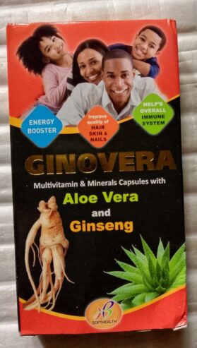 Ginovera Multivitamin and Mineral Capsules