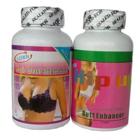 2 in 1 Jchen Hip Up Butt , Breast Enlargement Capsule