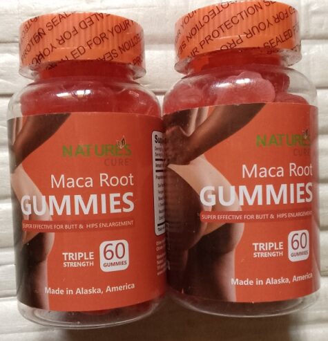 Nature’s Cure Maca Root Gummies for Butt Enlargement