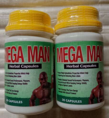 Mega Man Booster Capsule for Sexual Enhancement