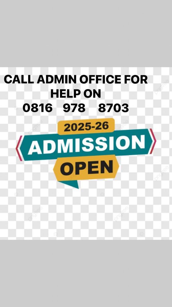 Benue State Polytechnic, Ugbokolo, Admission 2025/2026 Nd form ☎️ 08169788703 & Part Time form Post Utme form screening form Is Out! On sale Call ☎️ 08169788703 School Administration Line To apply for 2025/2026 Admission form Nd form Hnd form Diploma form & For Admission Process on how to be admitted and mode of payment of 2025/2026 School Fees And Acceptance Fee Contact school Admin Department On: ☎️08169788703 On How To Pay Before Deadline Date…